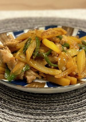 節約！じゃがいもと豚肉の青椒肉絲-レシピのメイン写真