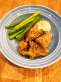●鶏むね肉の唐揚げで●簡単!照り焼き風-レシピのメイン写真