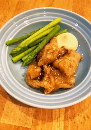 ●鶏むね肉の唐揚げで●簡単！照り焼き風-レシピのメイン写真