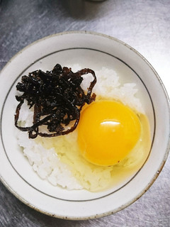 簡単!昆布の卵かけご飯-レシピのメイン写真