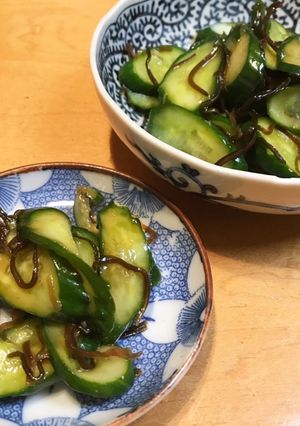 胡瓜と塩昆布の即席漬け-レシピのメイン写真