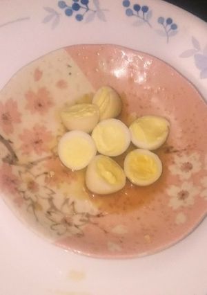 ウズラの卵のめんつゆ和え-レシピのメイン写真
