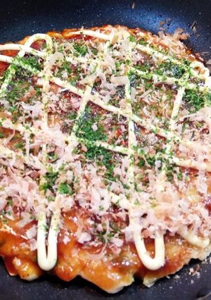 おうち時間LOVER!家族deお好み焼き-レシピのメイン写真