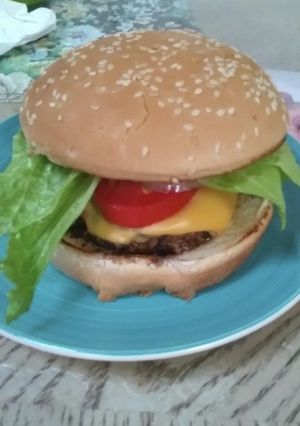 ハンバーガー-レシピのメイン写真