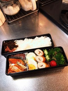 野菜たっぷり焼き鮭弁当-レシピのメイン写真