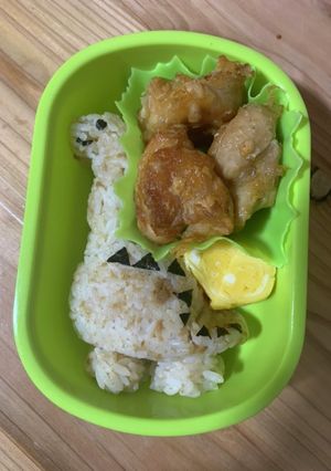 恐竜キャラ弁！ブラキオザウルス弁当-レシピのメイン写真