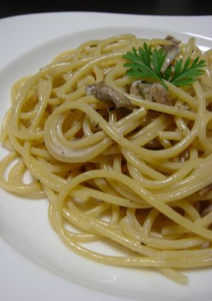 簡単！おいしい！！ポルチーニ茸のパスタ-レシピのメイン写真