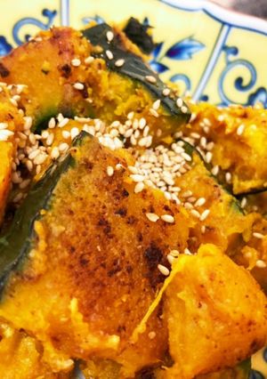 かぼちゃの味噌マヨ焼き(時短でできる!)-レシピのメイン写真