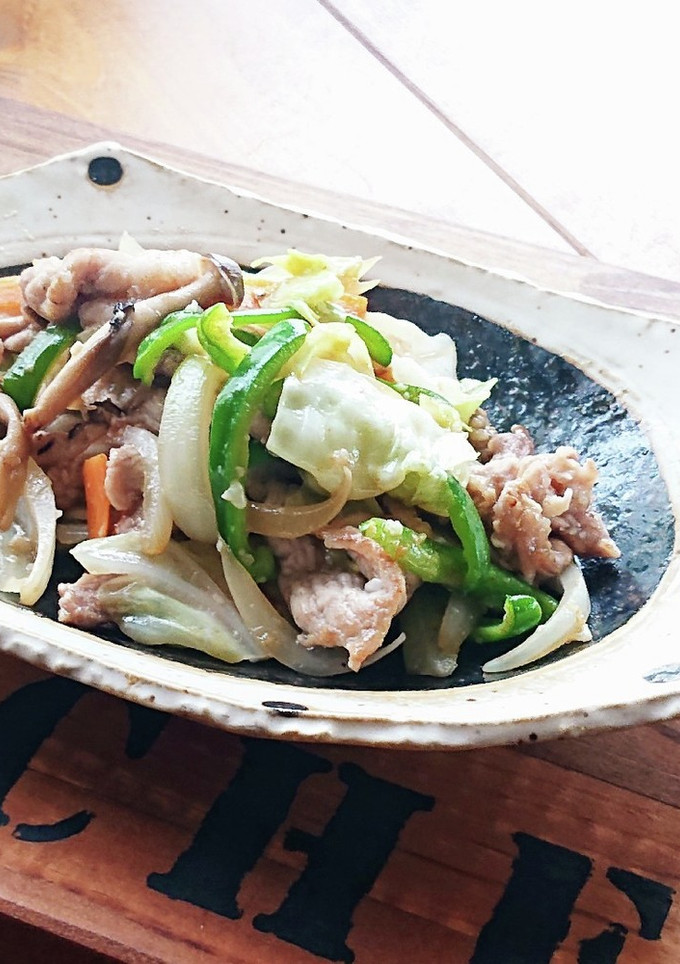 簡単めちゃ旨★塩麹野菜炒め-レシピのメイン写真