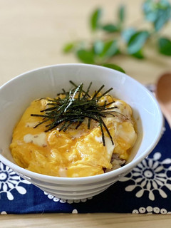 白だしで簡単☆雑穀ご飯でふわっと卵丼-レシピのメイン写真