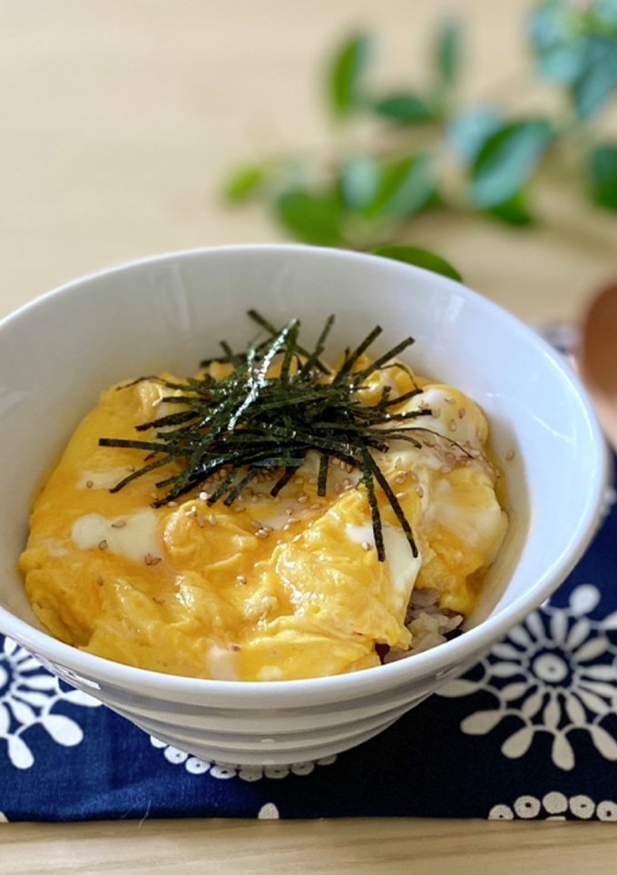 白だしで簡単☆雑穀ご飯でふわっと卵丼-レシピのメイン写真