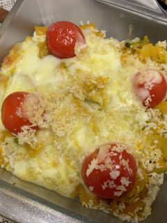 味変!かぼちゃマッシュのチーズ焼き-レシピのメイン写真
