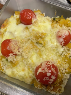 味変!かぼちゃマッシュのチーズ焼き-レシピのメイン写真