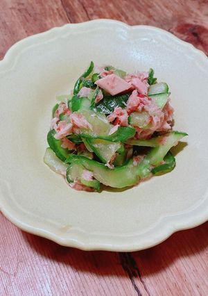 きゅうりとツナの和え物♪-レシピのメイン写真