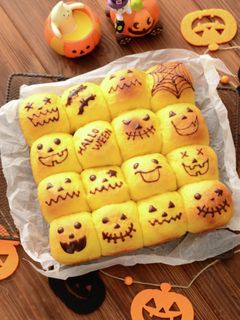 ハロウィンおばけちぎりパン by pumママ 【クックパッド】 簡単