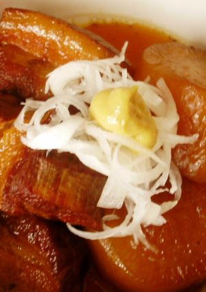 圧力鍋で早い!大根&豚角煮☆-レシピのメイン写真