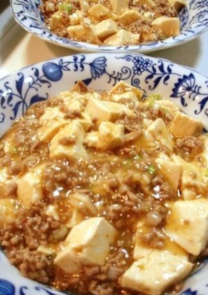 簡単!麻婆豆腐はやっぱ手作りでしょ♪-レシピのメイン写真