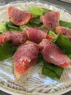 簡単 絶品おつまみ✨生ハムいちじくサラダ-レシピのメイン写真