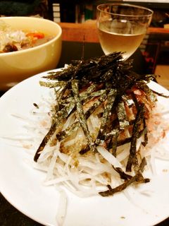 あおさ海苔ドレッシングで大根サラダ-レシピのメイン写真