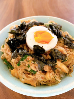 冷凍野菜で作る鯖ビビンバ丼-レシピのメイン写真