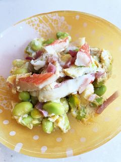 枝豆の卵とじ♪-レシピのメイン写真