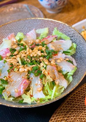 【母のrecipe】鯛のサラダ-レシピのメイン写真