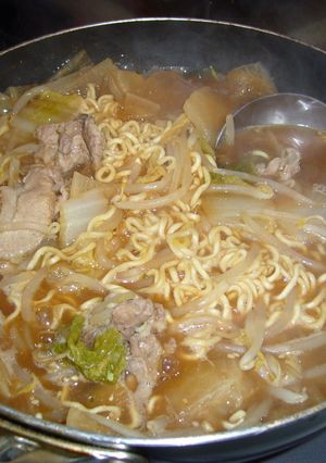 インスタント★味噌ラーメン鍋-レシピのメイン写真