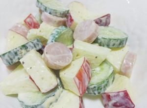 ☘️簡単りんごサラダ☘️ ☘️簡単りんごサラダ☘️-レシピのメイン写真