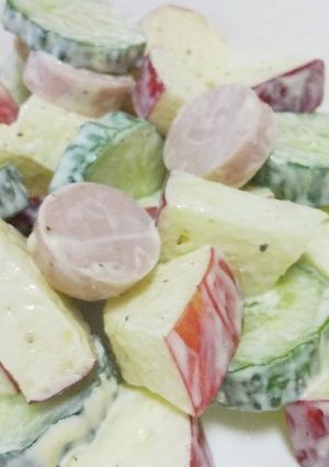 ☘️簡単りんごサラダ☘️-レシピのメイン写真