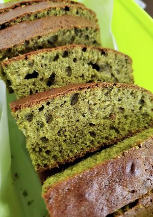 青汁たっぷり投入！パウンドケーキ-レシピのメイン写真
