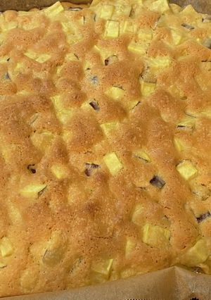 簡単クッキングシート☆サツマイモケーキ-レシピのメイン写真