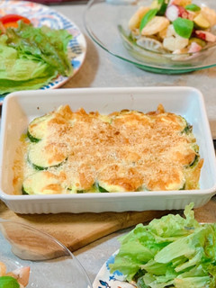ズッキーニのチーズ焼き-レシピのメイン写真