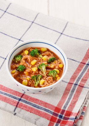 1歳～トマトラーメン（こどもらーめん）-レシピのメイン写真