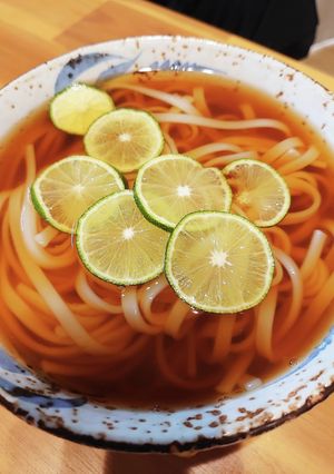 簡単美味しい♪すだちうどん-レシピのメイン写真