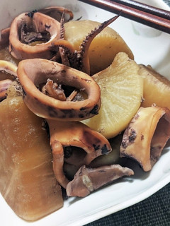 炊飯器でしみしみ柔らかイカ大根-レシピのメイン写真
