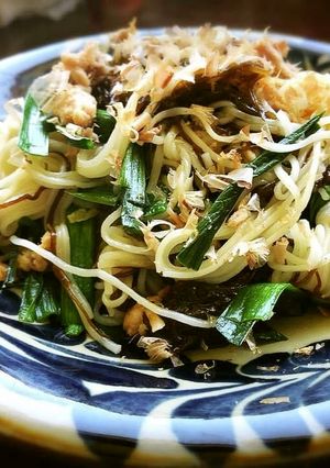 沖縄☆もずく入りそうめんチャンプルー-レシピのメイン写真