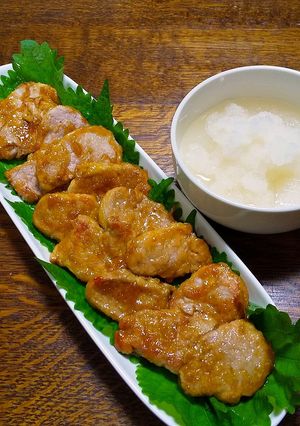 激ウマ！　豚ヒレ肉のポン酢ソース-レシピのメイン写真