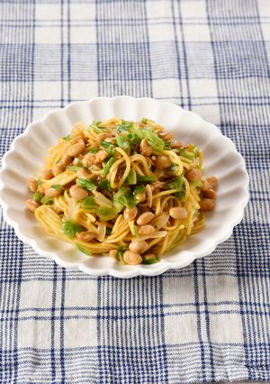 1歳４か月～納豆焼きそば-レシピのメイン写真