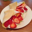子供も大好き!もちもちクレープ
