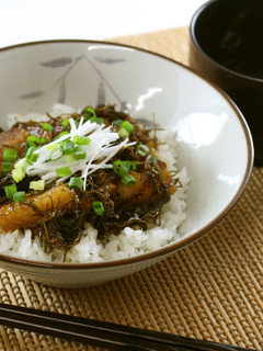 刻み昆布入り豚蒲丼の具-レシピのメイン写真