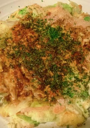 お好み焼き　生地を作らないキャベツ焼き-レシピのメイン写真