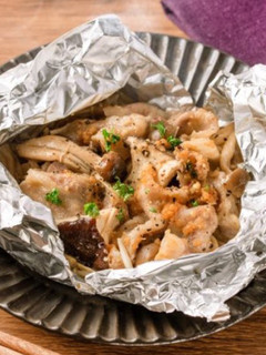 きのこと豚バラのしょうゆ糀ホイル焼き-レシピのメイン写真