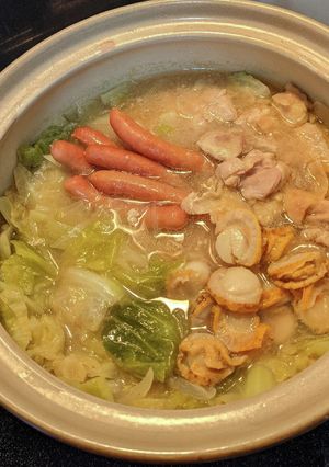 我が家の味噌鍋-レシピのメイン写真