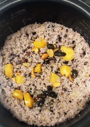 栗甘露煮雑穀ホクホクご飯-レシピのメイン写真