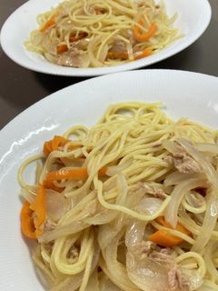 パスタを1分半で茹でる&和える和風パスタ-レシピのメイン写真