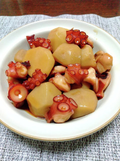 真だこと里芋の煮物-レシピのメイン写真