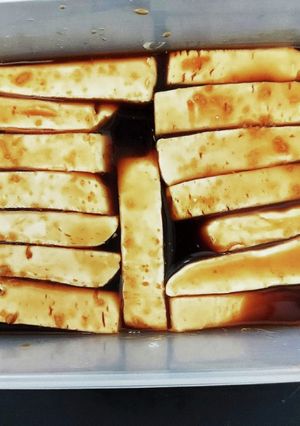クリームチーズのわさび醤油漬け-レシピのメイン写真
