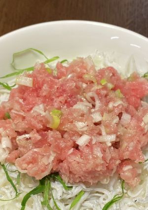 時短、簡単、ネギトロ丼-レシピのメイン写真
