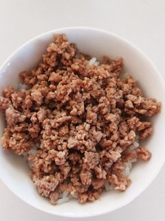 肉そぼろ-レシピのメイン写真