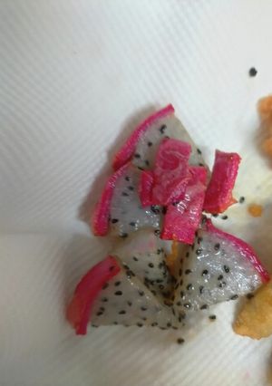 ドラゴンフルーツの素揚げ☆トロトロ食感-レシピのメイン写真